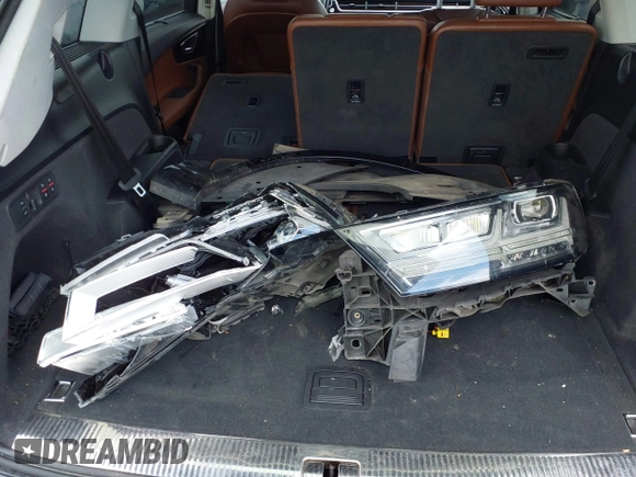 2019 Audi Q7 Premium Plus with VIN WA1LAAF72KD046925, listed as a IAAI auction lot 42023865 with 114,138 mi miles and . Bid and sale history available at DreamBid. Image 12.