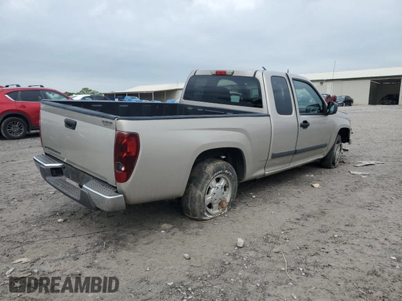 2008 Chevrolet Colorado 1LT z VIN 1GCCS19EX88122910, wystawiony jako Copart lot #53987675 z przebiegiem 220 831 mil mil oraz Szkoda całkowita • Salvage title. Historia ofert i sprzedaży dostępna na DreamBid. Obrazek 3.