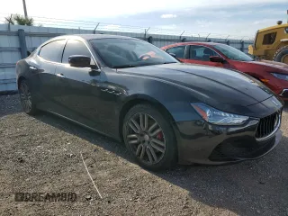 2016 Maserati Ghibli with VIN ZAM57XSAXG1189742, listed as a Copart auction lot 50397213 with 59,715 mi miles. Bid and sale history available at carsss.com. Image 4.