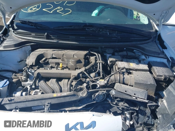 2022 Kia Rio S with VIN 3KPA25AD5NE458130, listed as a IAAI auction lot 41530395 with 33,154 mi miles and . Bid and sale history available at DreamBid. Image 10.