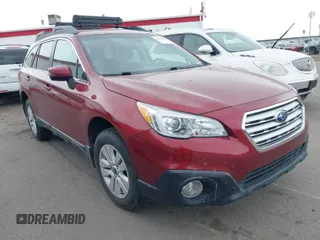 2015 Subaru Outback Premium z VIN 4S4BSBFC3F3354775, wystawiony jako IAAI lot #41850467 z przebiegiem 194 948 mil mil oraz . Historia ofert i sprzedaży dostępna na DreamBid. Obrazek 1.