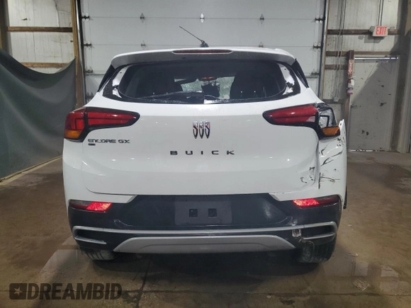 2025 Buick Encore GX Preferred z VIN KL4AMCSL7SB155776, wystawiony jako Copart lot #65182045 z przebiegiem 8 818 mil mil oraz Szkoda całkowita • Salvage title. Historia ofert i sprzedaży dostępna na DreamBid. Obrazek 6.