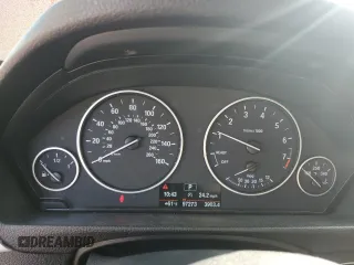 2015 BMW 3 Series 320i with VIN WBA3B1G57FNT03896, listed as a Copart auction lot 50959635 with 97,273 mi miles and Salvage Title. Bid and sale history available at carsss.com. Image 9.