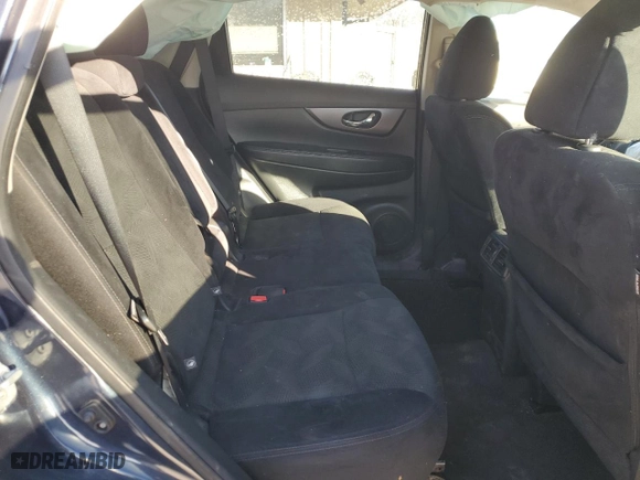 2016 Nissan Rogue SV with VIN 5N1AT2MV1GC897234, listed as a Copart auction lot 46265185 with 0 mi miles and Salvage Title. Bid and sale history available at carsss.com. Image 12.