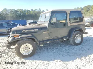 1995 Jeep Wrangler Sahara with VIN 1J4FY49S4SP268925, listed as a Copart auction lot 76695774 with 158,363 mi miles and Clean Title. Bid and sale history available at carsss.com. Image 1.