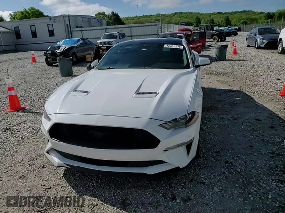 2018 Ford Mustang EcoBoost with VIN 1FA6P8TH1J5135259, listed as a Copart auction lot 53616575 with 104,108 mi miles and Salvage Title. Bid and sale history available at carsss.com. Image 13.