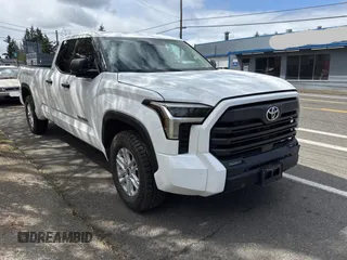 2022 Toyota Tundra SR5 with VIN 5TFLA5GD2NX001679, listed as a Copart auction lot 53191915 with 6,814 mi miles and Salvage title. Bid and sale history available at DreamBid. Image 1.