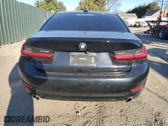 2020 BMW 3 Series 330i xDrive with VIN 3MW5R7J04L8B23519, listed as a Copart auction lot 50749415 with 103,324 mi miles and Salvage Title. Bid and sale history available at carsss.com. Image 6.