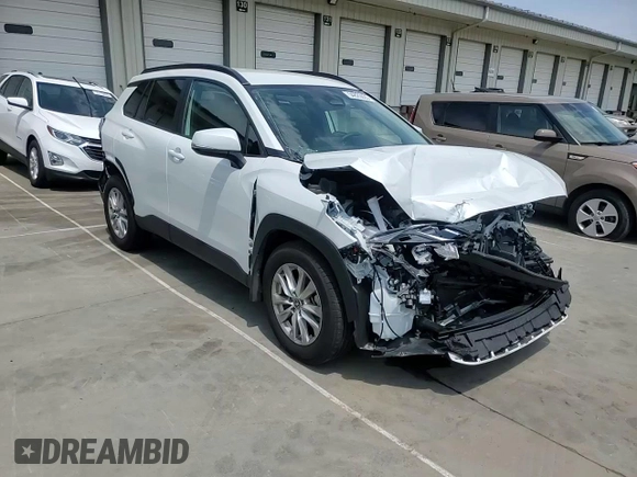 2023 Toyota Corolla Cross LE with VIN 7MUCAAAG2PV053730, listed as a Copart auction lot 54825035 with 33,313 mi miles and Salvage title. Bid and sale history available at DreamBid. Image 15.