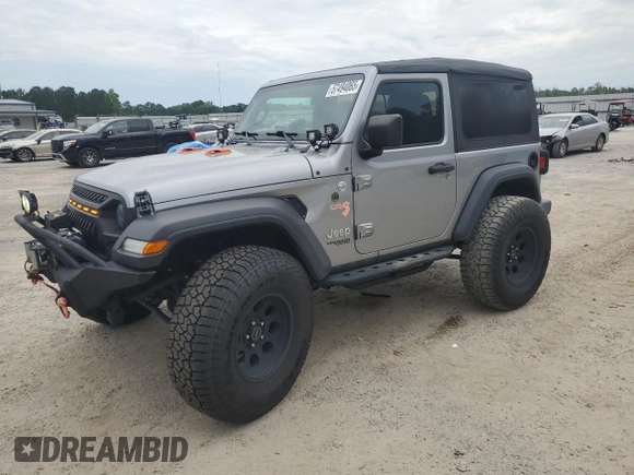 2018 Jeep Wrangler Sport с VIN 1C4GJXAN0JW291922, выставлен на аукционе Copart как лот 57494065 с пробегом 51 660 миль миль и Чистый • Clean title. История ставок и продаж доступна на DreamBid. Изображение 1.