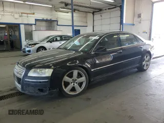 2007 Audi A8 L 4.2L with VIN WAUMV44E77N023964, listed as a Copart auction lot 63217964 with 143,958 mi miles and Clean Title. Bid and sale history available at carsss.com. Image 1.