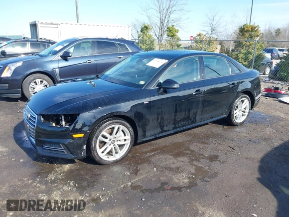 2017 Audi A4 Season of Audi Premium with VIN WAUDNAF45HN051170, listed as a IAAI auction lot 41508670 with 78,511 mi miles. Bid and sale history available at carsss.com. Image 18.