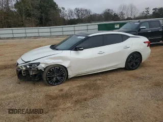 2016 Nissan Maxima SV with VIN 1N4AA6APXGC419309, listed as a Copart auction lot 44352935 with 130,893 mi miles and Salvage Title. Bid and sale history available at DreamBid. Image 1.