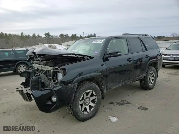 2019 Toyota 4Runner SR5 with VIN JTEBU5JR8K5681713, listed as a Copart auction lot 47647265 with 69,364 mi miles and Salvage Title. Bid and sale history available at carsss.com. Image 12.