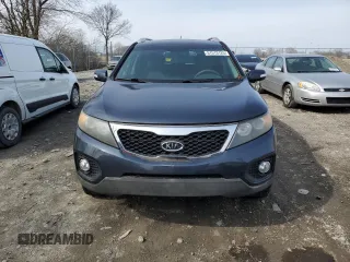 2011 Kia Sorento LX with VIN 5XYKT3A19BG100376, listed as a Copart auction lot 51513125 with 194,705 mi miles and Clean Title. Bid and sale history available at carsss.com. Image 5.
