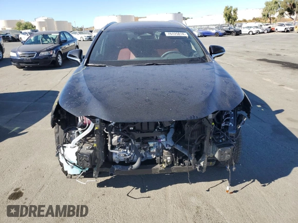 2024 Lexus NX with VIN 2T2ADCEZ5RC004741, listed as a Copart auction lot 76725814 with 13,247 mi miles and Salvage Title. Bid and sale history available at carsss.com. Image 5.