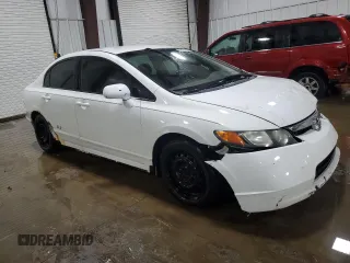2006 Honda Civic LX z VIN 1HGFA16556L113760, wystawiony jako Copart lot #58132265 z przebiegiem 193 592 mil mil oraz Szkoda całkowita • Salvage title. Historia ofert i sprzedaży dostępna na DreamBid. Obrazek 4.