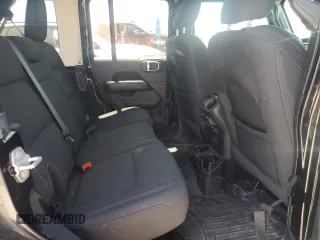 2020 Jeep Wrangler Unlimited Sahara with VIN 1C4HJXEN9LW247869, listed as a Copart auction lot 62697245 with 100,982 mi miles and Salvage title. Bid and sale history available at DreamBid. Image 10.