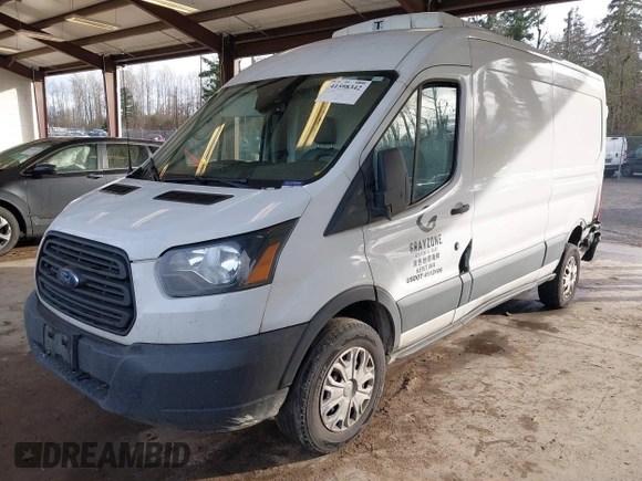 2016 Ford Transit Cargo with VIN 1FTYR2CM7GKA43378, listed as a IAAI auction lot 41598342 with 227,575 mi miles and . Bid and sale history available at DreamBid. Image 17.