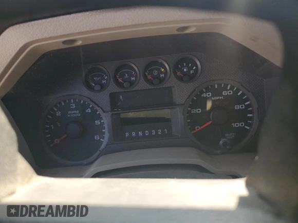 2008 Ford F-250 with VIN 1FDNF20558ED13020, listed as a Copart auction lot 48329705 with Not provided miles and Salvage title. Bid and sale history available at DreamBid. Image 9.
