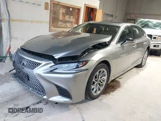 2018 Lexus LS with VIN JTHC51FF5J5005147, listed as a IAAI auction lot 41223294 with 82,697 mi miles. Bid and sale history available at carsss.com. Image 2.