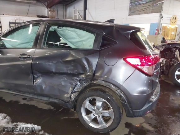 2016 Honda HR-V LX with VIN 3CZRU6H36GM731949, listed as a IAAI auction lot 41563891 with 85,704 mi miles. Bid and sale history available at carsss.com. Image 6.