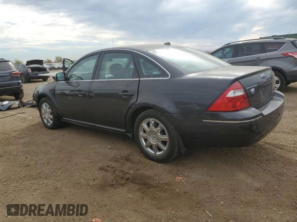 2007 Ford Five Hundred Limited with VIN 1FAHP25197G114582, listed as a Copart auction lot 76550564 with 0 mi miles and Salvage Title. Bid and sale history available at carsss.com. Image 2.