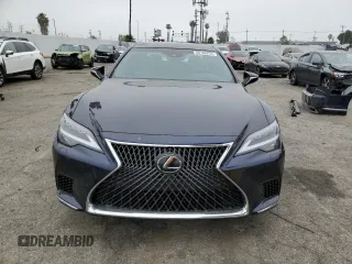 2021 Lexus LS with VIN JTHD51GF5M5008914, listed as a Copart auction lot 58166234 with 12,525 mi miles and Salvage Title. Bid and sale history available at carsss.com. Image 5.