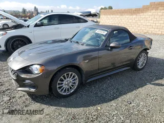2017 FIAT 124 Spider Elaborazione Abarth z VIN JC1NFAEK5H0105159, wystawiony jako Copart lot #48350295 z przebiegiem 17 252 mil mil oraz Szkoda całkowita • Salvage title. Historia ofert i sprzedaży dostępna na DreamBid. Obrazek 1.