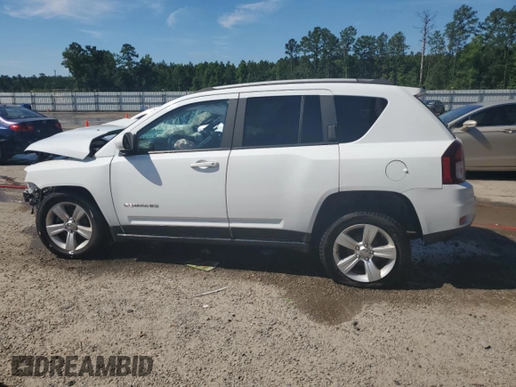 2015 Jeep Compass Latitude with VIN 1C4NJCEB8FD400162, listed as a Copart auction lot 58816744 with 107,024 mi miles and Non Repairable. Bid and sale history available at carsss.com. Image 2.