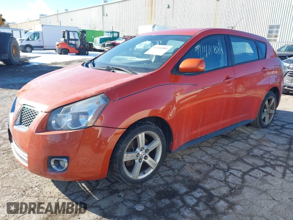 2010 Pontiac Vibe w/1SB with VIN 5Y2SP6E0XAZ406123, listed as a IAAI auction lot 41416884 with 0 mi miles. Bid and sale history available at carsss.com. Image 2.