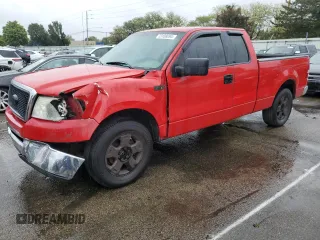 2008 Ford F-150 XLT with VIN 1FTPX12558FC08795, listed as a Copart auction lot 73108094 with 248,705 mi miles and Salvage Title. Bid and sale history available at carsss.com. Image 1.