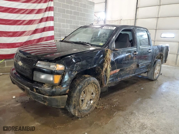2010 Chevrolet Colorado LT w/1LT with VIN 1GCJTCDE1A8113588, listed as a Copart auction lot 67052123 with 0 mi miles and Salvage Title. Bid and sale history available at carsss.com. Image 1.