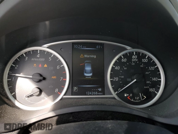 2016 Nissan Sentra SV with VIN 3N1AB7APXGY291662, listed as a Copart auction lot 50915925 with 124,268 mi miles and Salvage Title. Bid and sale history available at DreamBid. Image 9.