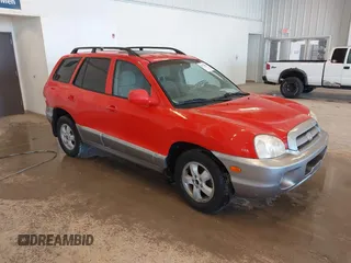 2005 Hyundai Santa Fe GLS with VIN KM8SC73E95U890509, listed as a IAAI auction lot 41726541 with 171,992 mi miles. Bid and sale history available at carsss.com. Image 1.