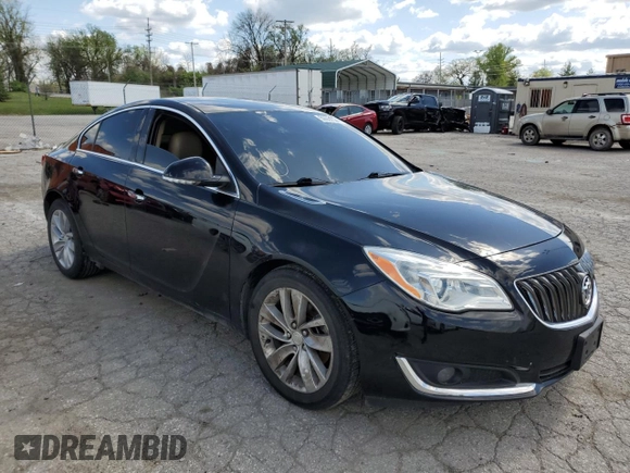 2014 Buick Regal Premium I with VIN 2G4GN5EX0E9316946, listed as a Copart auction lot 54612275 with 61,803 mi miles and Salvage Title. Bid and sale history available at carsss.com. Image 4.