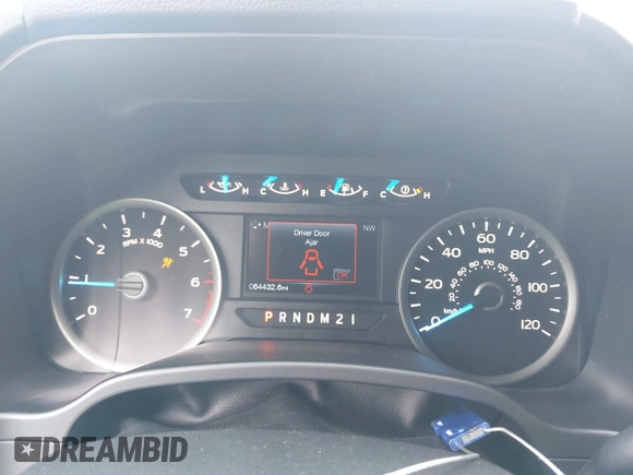 2017 Ford F-150 XL with VIN 1FTEW1CP8HKD14868, listed as a IAAI auction lot 41283225 with 64,432 mi miles. Bid and sale history available at carsss.com. Image 7.