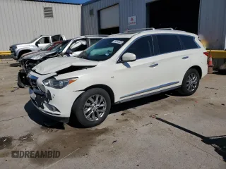 2015 Infiniti QX60 with VIN 5N1AL0MNXFC507170, listed as a Copart auction lot 49614985 with 67,814 mi miles and Salvage Title. Bid and sale history available at carsss.com. Image 1.