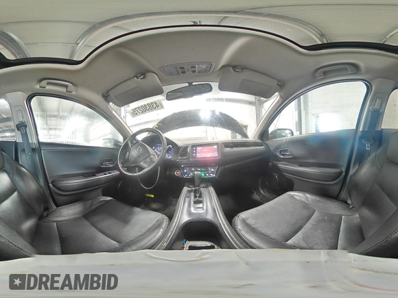 2016 Honda HR-V EX-L w/Navi with VIN 3CZRU6H75GM732495, listed as a Copart auction lot 43830275 with 193,665 mi miles and Salvage Title. Bid and sale history available at carsss.com. Image 15.