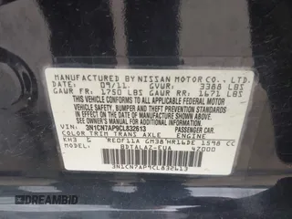 2012 Nissan Versa SL with VIN 3N1CN7AP9CL832613, listed as a IAAI auction lot 42501680 with 83,714 mi miles and . Bid and sale history available at DreamBid. Image 9.