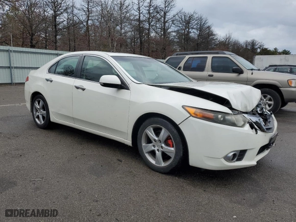 2011 Acura TSX with VIN JH4CU2F6XBC011032, listed as a Copart auction lot 51269155 with 124,456 mi miles and Salvage Title. Bid and sale history available at carsss.com. Image 4.