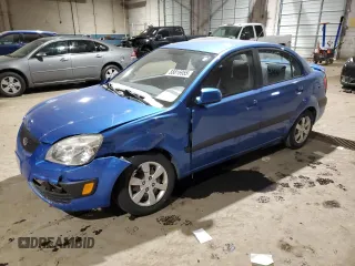 2009 Kia Rio LX with VIN KNADE223796543603, listed as a Copart auction lot 88816955 with 60,611 mi miles and Clean Title. Bid and sale history available at carsss.com. Image 1.