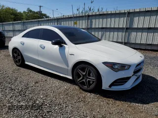 2021 Mercedes-Benz CLA with VIN W1K5J5BB1MN151622, listed as a Copart auction lot 69199904 with 40,824 mi miles and Salvage Title. Bid and sale history available at carsss.com. Image 4.