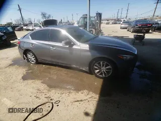 2016 Infiniti Q50 Premium with VIN JN1EV7AP0GM300476, listed as a Copart auction lot 50693634 with 116,025 mi miles and Salvage Title. Bid and sale history available at DreamBid. Image 11.