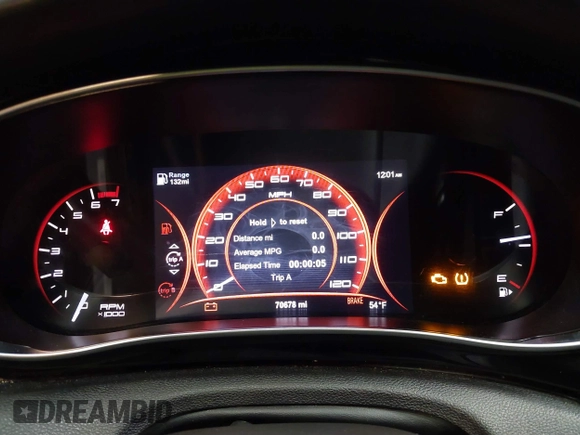 2013 Dodge Dart Limited with VIN 1C3CDFCH5DD273119, listed as a IAAI auction lot 41709279 with 72,229 mi miles. Bid and sale history available at carsss.com. Image 7.