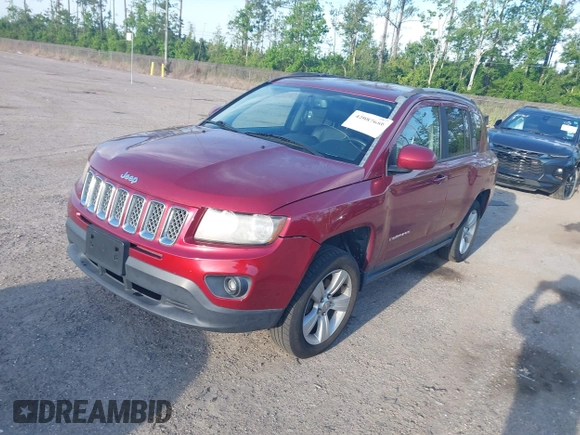 2016 Jeep Compass High Altitude z VIN 1C4NJCEA9GD599487, wystawiony jako IAAI lot #42087686 z przebiegiem 176 820 mil mil oraz . Historia ofert i sprzedaży dostępna na DreamBid. Obrazek 2.