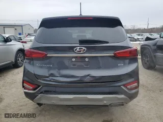 2020 Hyundai Santa Fe SE with VIN 5NMS2CAD2LH275623, listed as a Copart auction lot 42937265 with 89,553 mi miles and Salvage Title. Bid and sale history available at carsss.com. Image 6.