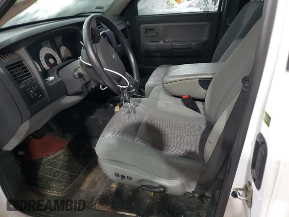 2011 Ram Dakota Bighorn/Lonestar with VIN 1D7RW3BK0BS638560, listed as a Copart auction lot 83523944 with 128,215 mi miles and Salvage Title. Bid and sale history available at carsss.com. Image 7.