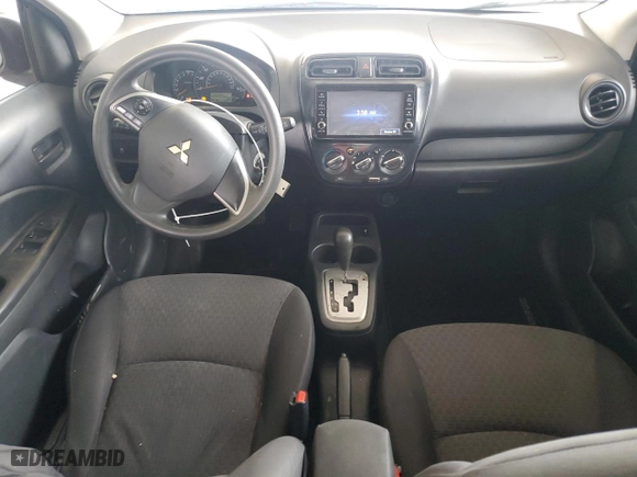 2018 Mitsubishi Mirage ES with VIN ML32A3HJ9JH000802, listed as a Copart auction lot 51684205 with 129,287 mi miles and Salvage Title. Bid and sale history available at carsss.com. Image 8.