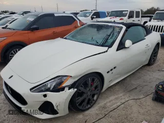 2018 Maserati GranTurismo Sport с VIN ZAM45VMA0J0309094, выставлен на аукционе Copart как лот 74764344 с пробегом Не указан миль и Списание • Salvage title. История ставок и продаж доступна на DreamBid. Изображение 1.